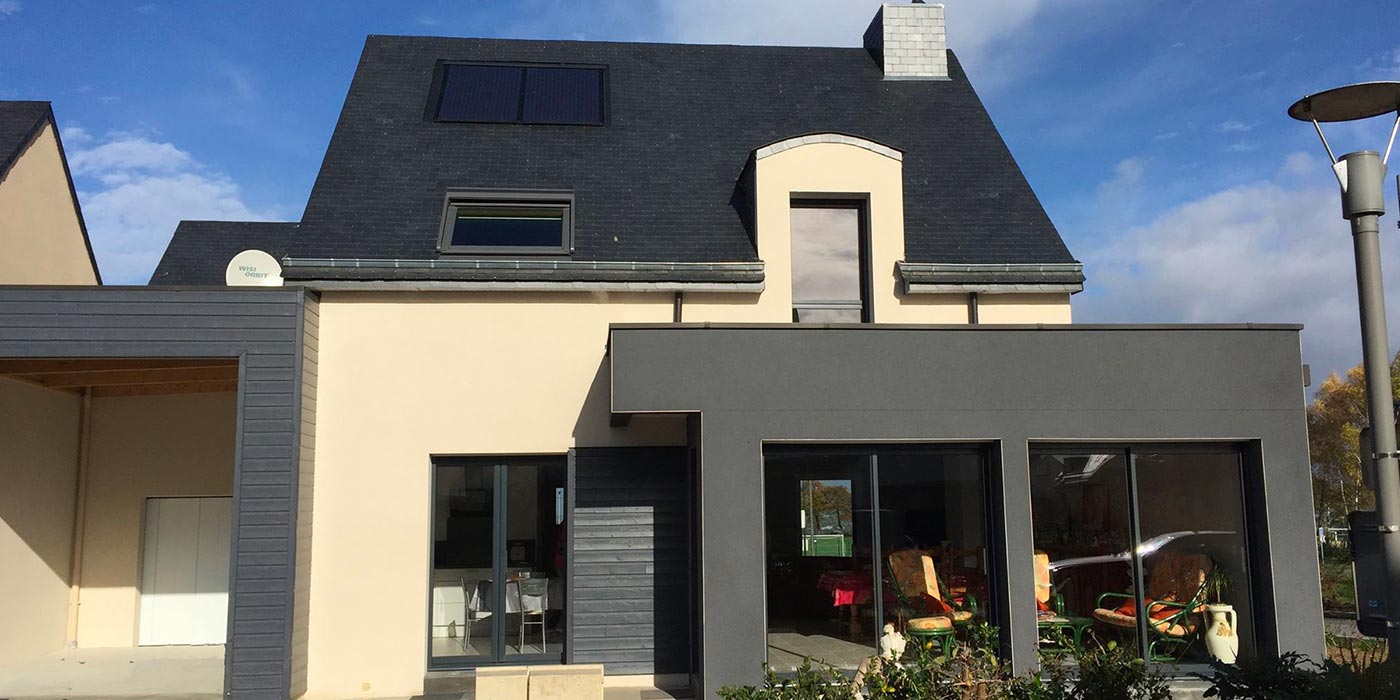 Maison moderne à Laillé (35)