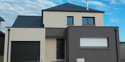 Maison moderne à Liffré (35)
