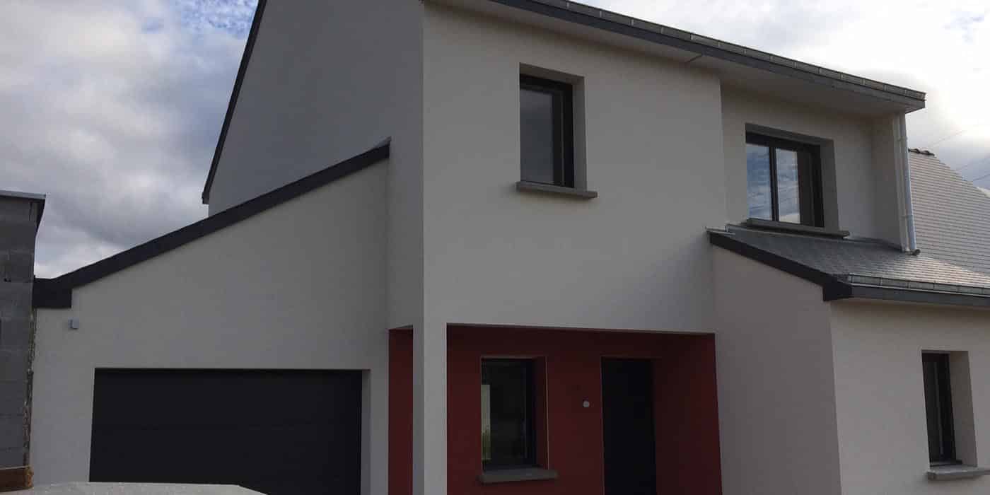 Maison à 2 pans à Bruz (35)
