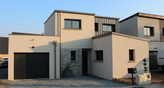 Maison monopente à Rennes (35)