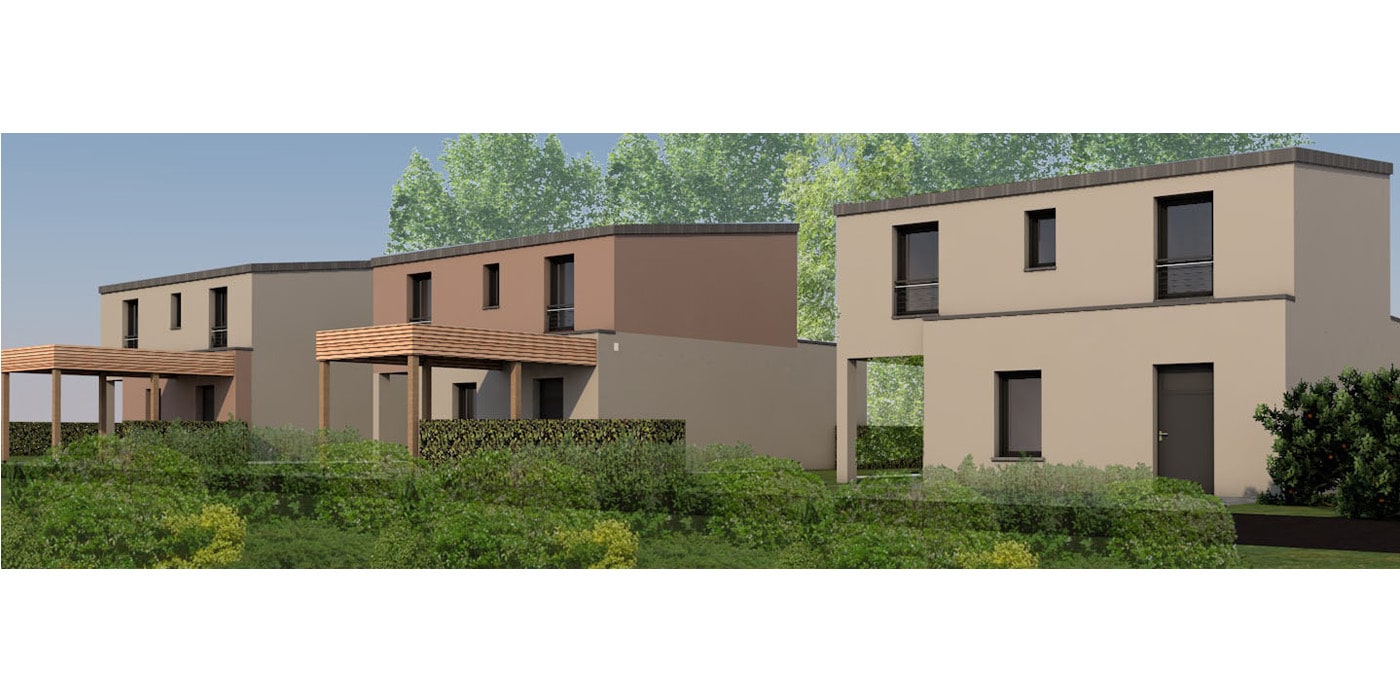 Vente de maison et terrain près de Rennes - Noyal Chatillon (35)