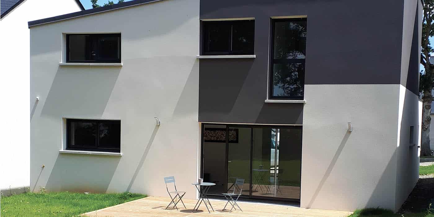 Maison monopente à Montfort-sur-Meu