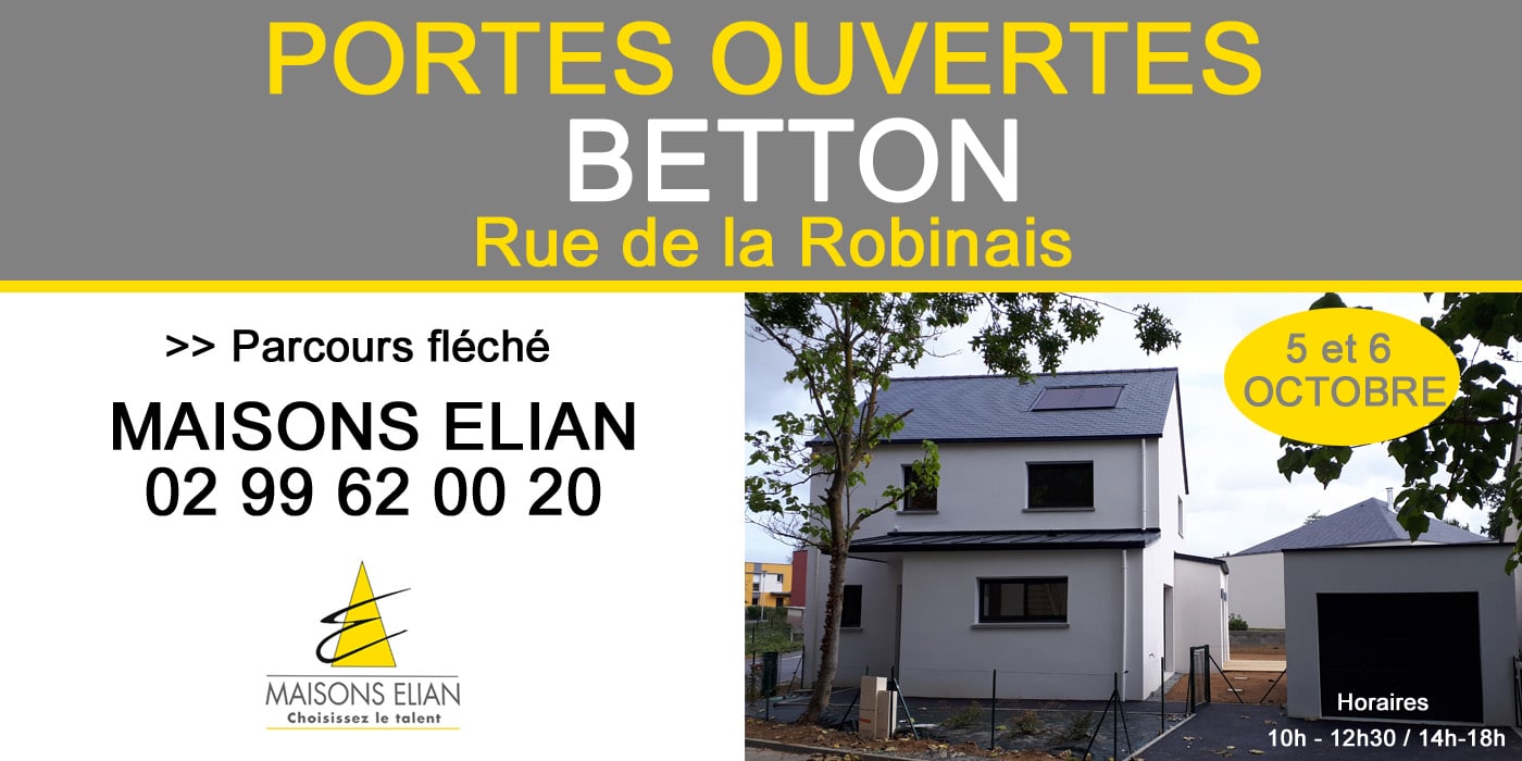 porte ouverte betton