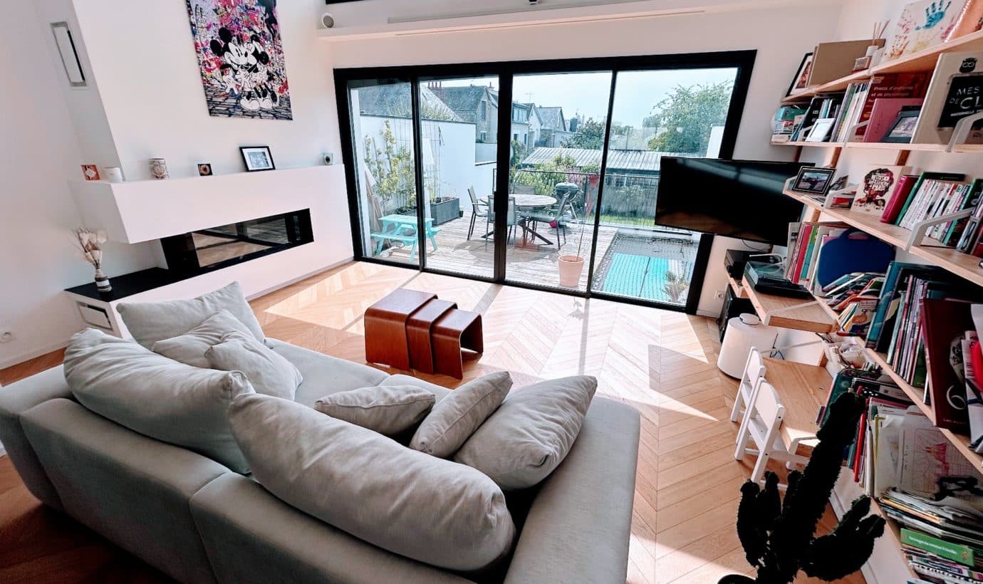 Maison de ville atypique avec piscine en Ille et Vilaine