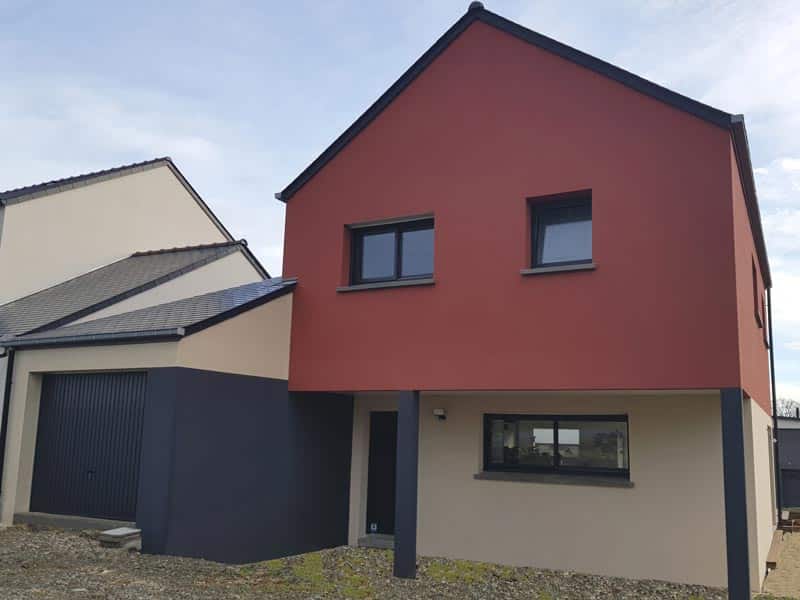 Construction d'une maison contemporaine à Thorigné-Fouillard
