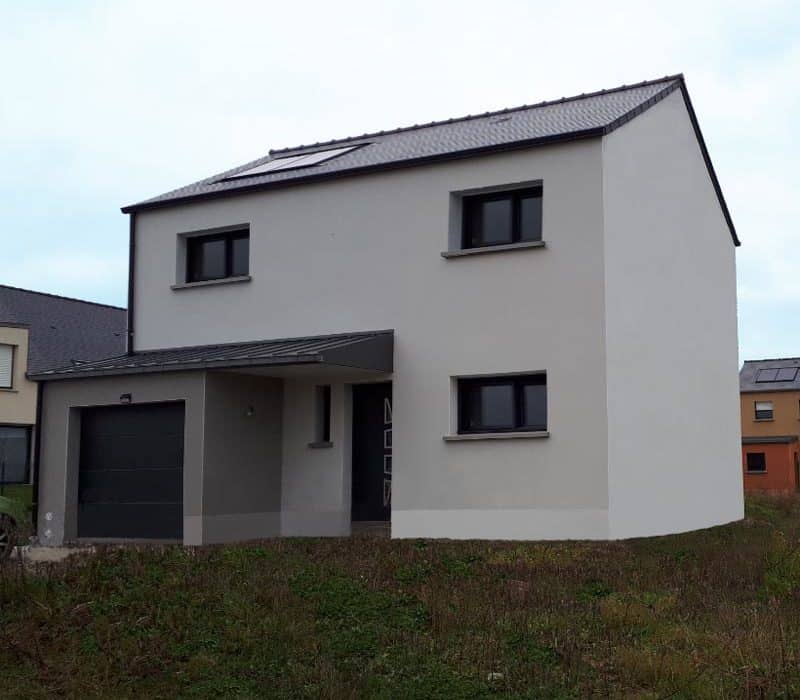 Construction d'une maison à Saint-Aubin-d'Aubigné