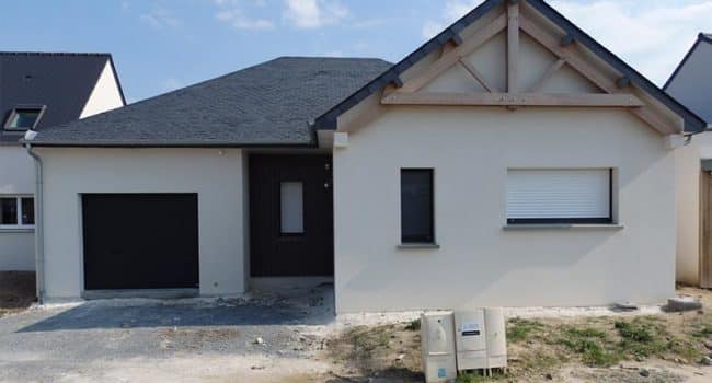 Construction d'une maison à Saint-Coulomb