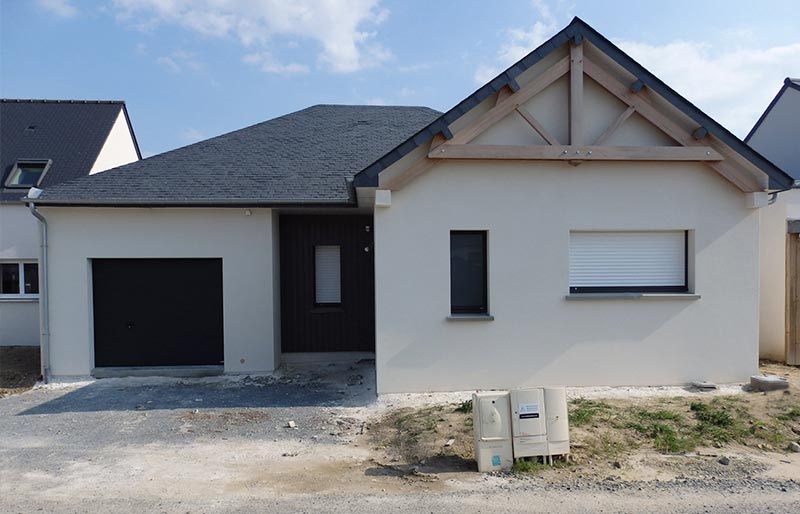 Construction d'une maison à Saint-Coulomb